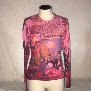 Pink 90s Vibes American Twist Los Angeles Shirt